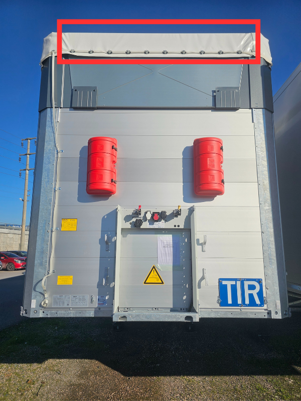 Schmıtz ön duvar paneli üst parça 227 cm 1102826