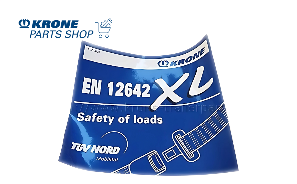 Krone Etiket EN12642XL Safety of Loads- 515048724