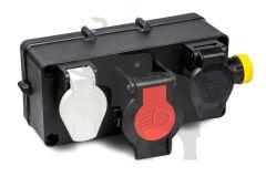 Schmitz 1x15  + 2x7 Kutuplu Bağlantı Buat Kutusu , 1279522