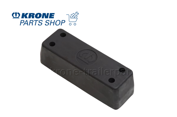 Krone kauçuk arka dayama takozu tampon 4 civatalı 515023404 Frigo ,dış