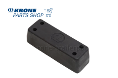 Krone kauçuk arka dayama takozu tampon 4 civatalı 515023404 Frigo ,dış