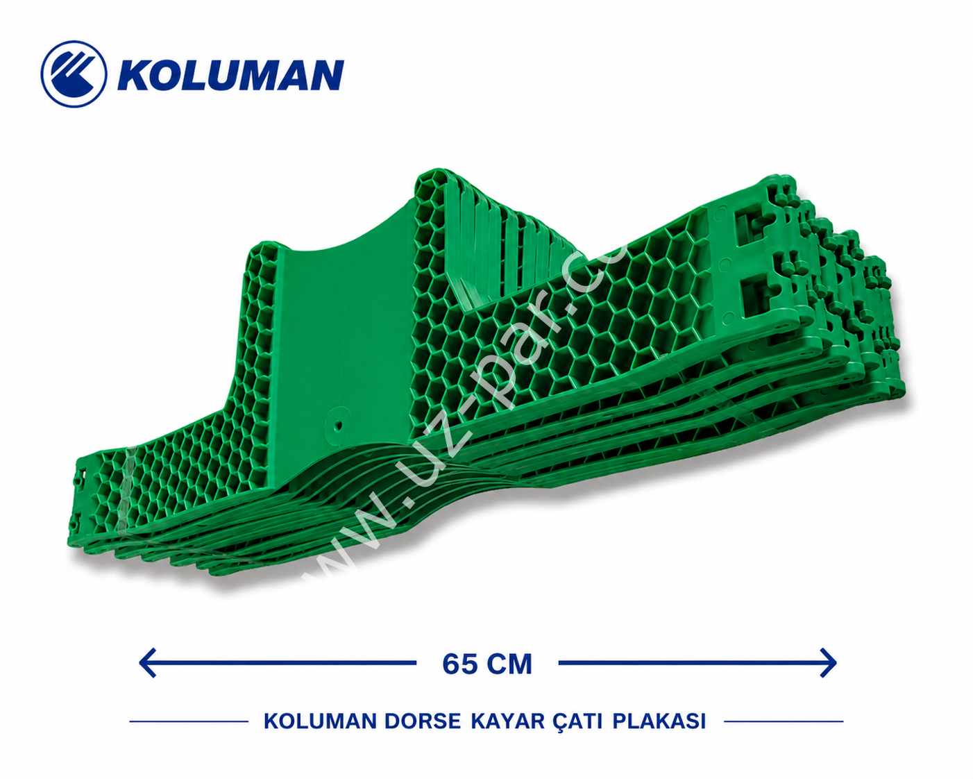 KRONE KOLUMAN Dorse Kayar Çatı Plakası 65 cm 550000505 , KA064299 , Çatı Makası Çatı Atkısı KOLUMAN