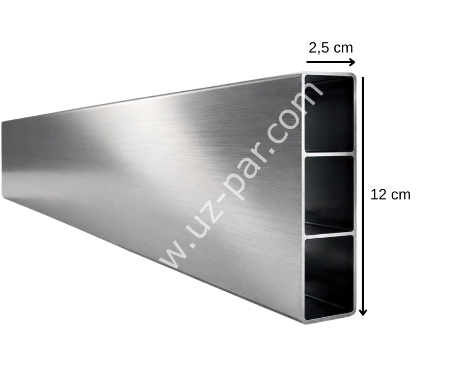 TIRSAN Tahtalık Alüminyum Profil , Dorse Çıtası 320 cm ORİJİNAL PR02636