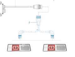 Krone Stop Lamba Kablosu tesisatı Sağ Sol 515136774