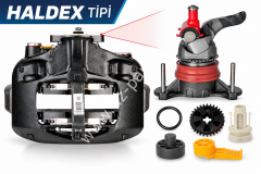 SAF HALDEX tipi Kaliper İç Ayar Mekanizması Set Kaliteli Tamir Takım CHEEFT CH6047 , CH6017 , Kaliperi :03080009771