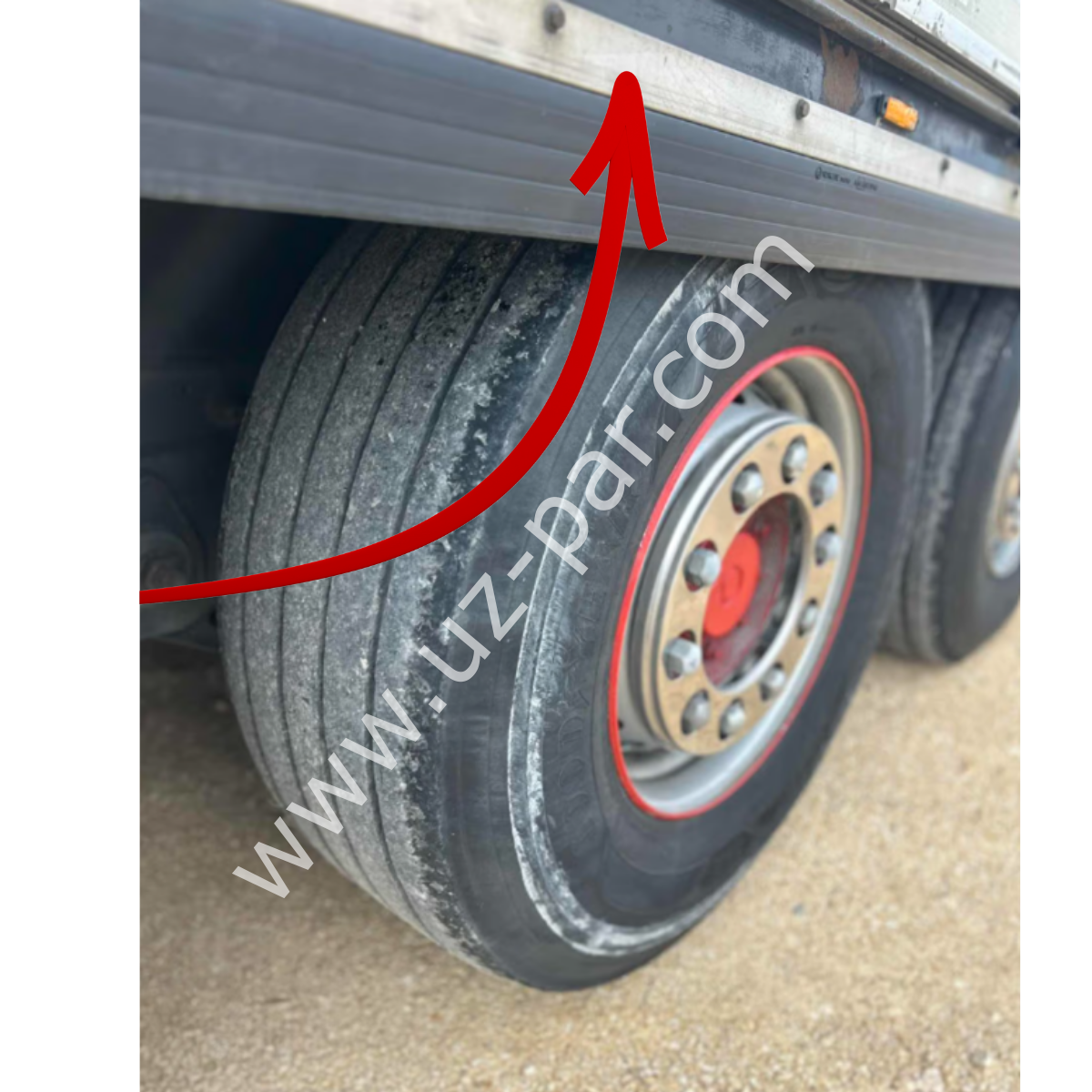 Krone Yan Çamurluk Çıtası Alüminyum Orj  , 505364035 3 teker üstü