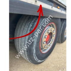 Krone Yan Çamurluk Çıtası Alüminyum Orj  , 505364035 3 teker üstü