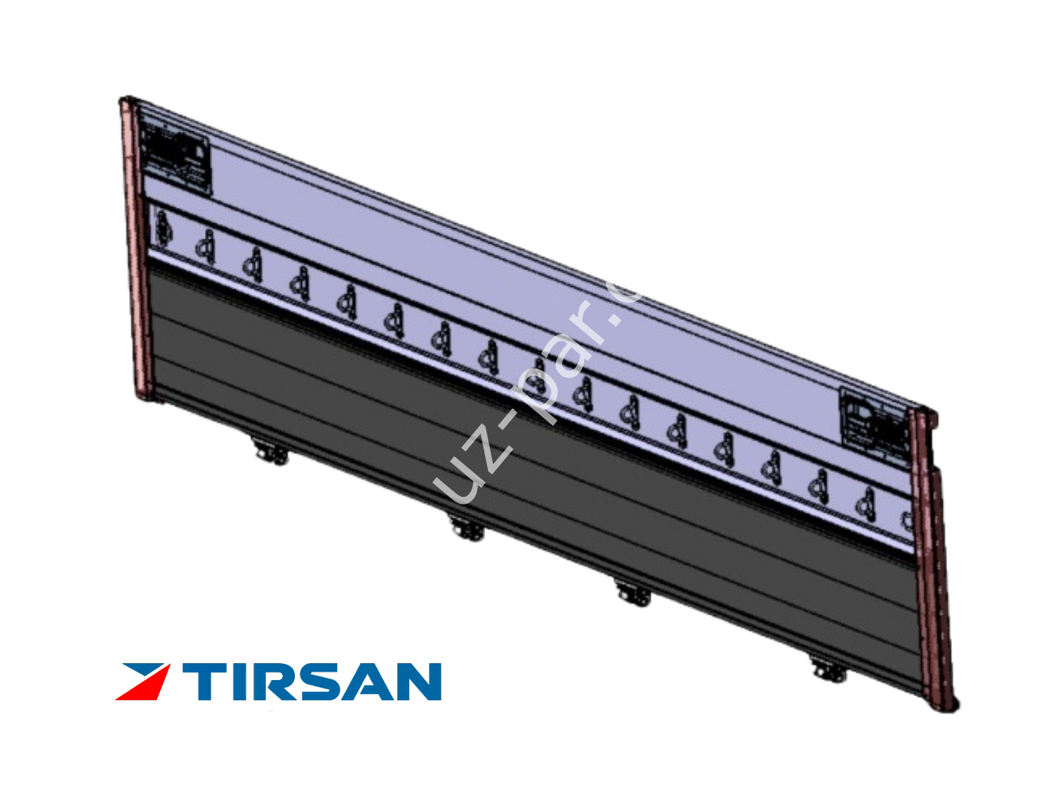 Tırsan yan kapak alüminyum eloksalli KG05452