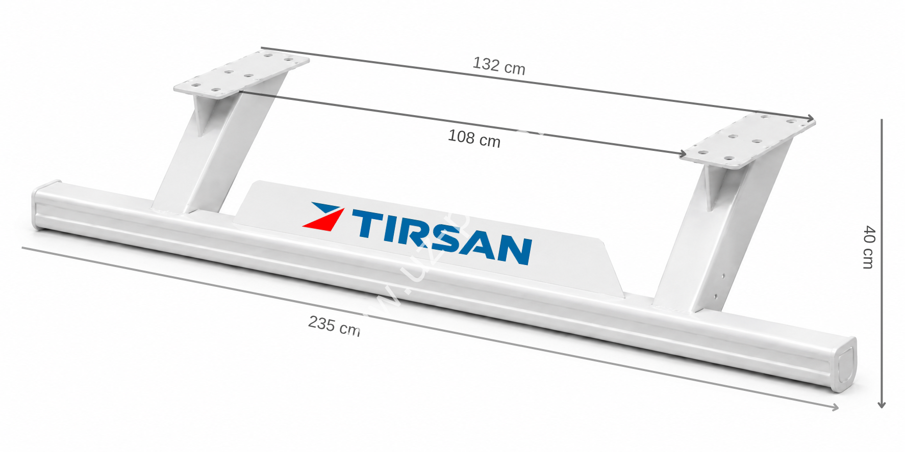 Tırsan tampon komple  2350X100 MM TM00229