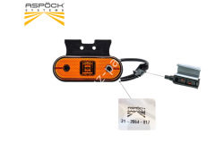 Aspöck Unipoint I Led yan park lambası sarı oval 0,5 M,  31-2064-017 , 31-2064-014