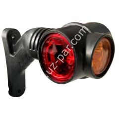Aspöck Süperpoint III boynuz lambası sağ ampullü bağlantısı ince 31-3303-024
