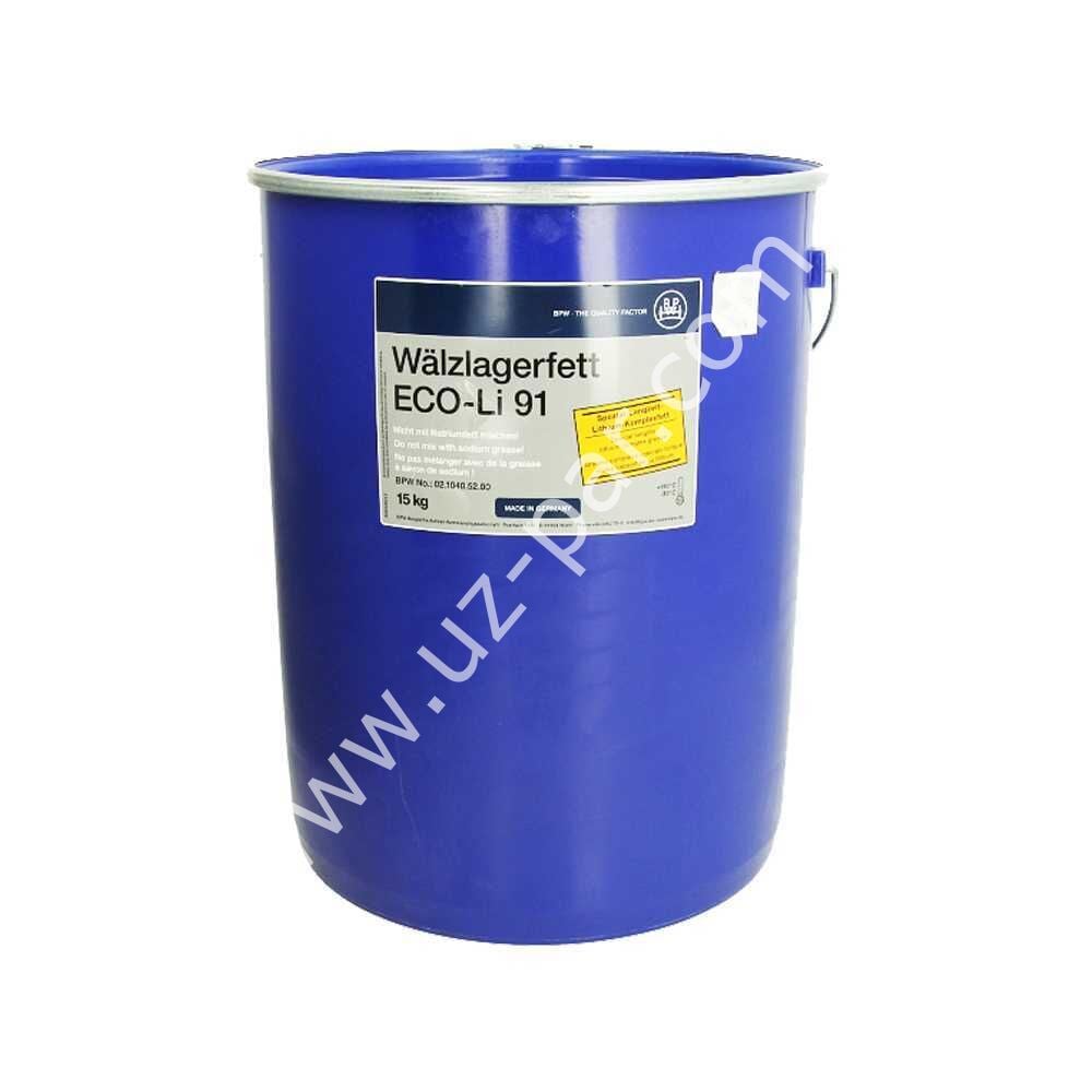 Bpw Gres Yağı Eco 15 KG 02.1040.52.00, 0210405200