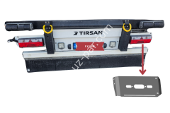 Tırsan frigo aydınlatma sacı sağ alüminyum BC04213