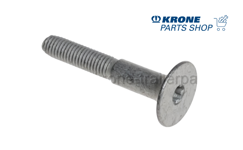 Krone Taban tahta ve çamurluk civatası 505816715 M8x55  50 adet sivri uç