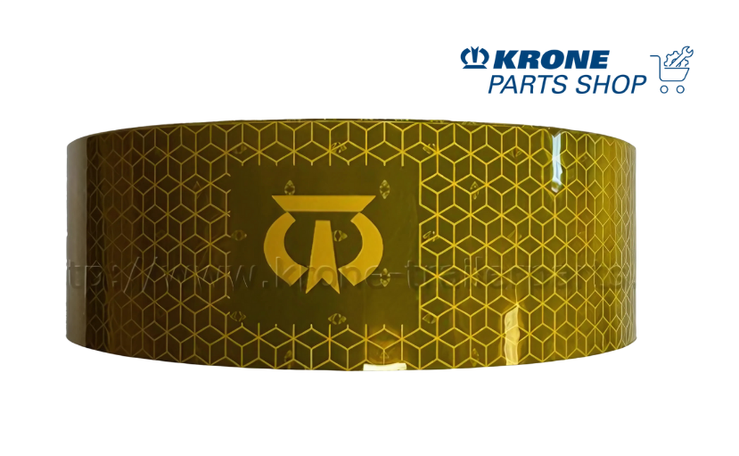 Krone Şerit Reflektör 1 Metre Logolu Sarı 550015414