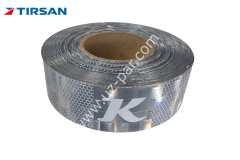 TIRSAN Kassbohrer Şerit Reflektör Beyaz KF Logolu 1 M , ET00151