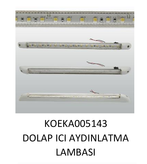 KOLUMAN DOLAP İÇİ AYDINLATMA LAMBASI KA005143