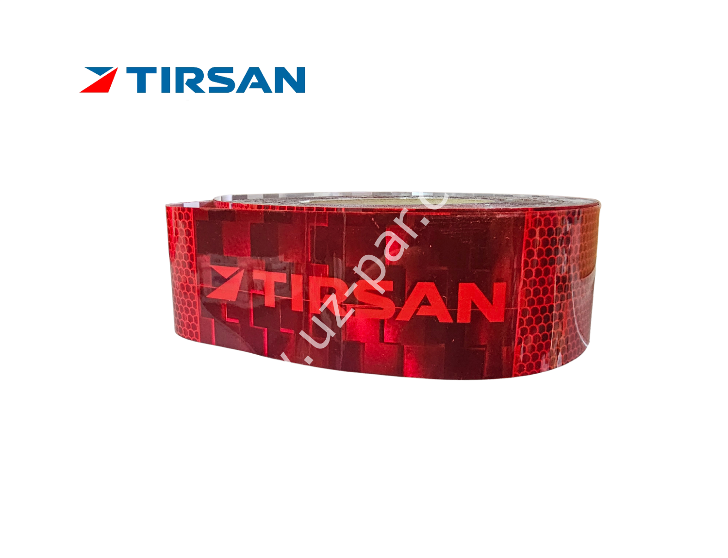 Tırsan şerit reflektör kırmızı yeni logo 1 metre ET00154