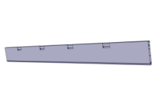 TIRSAN ARKA KAPAK DIŞ PROFİLİ SAĞ  293 cm AK03140