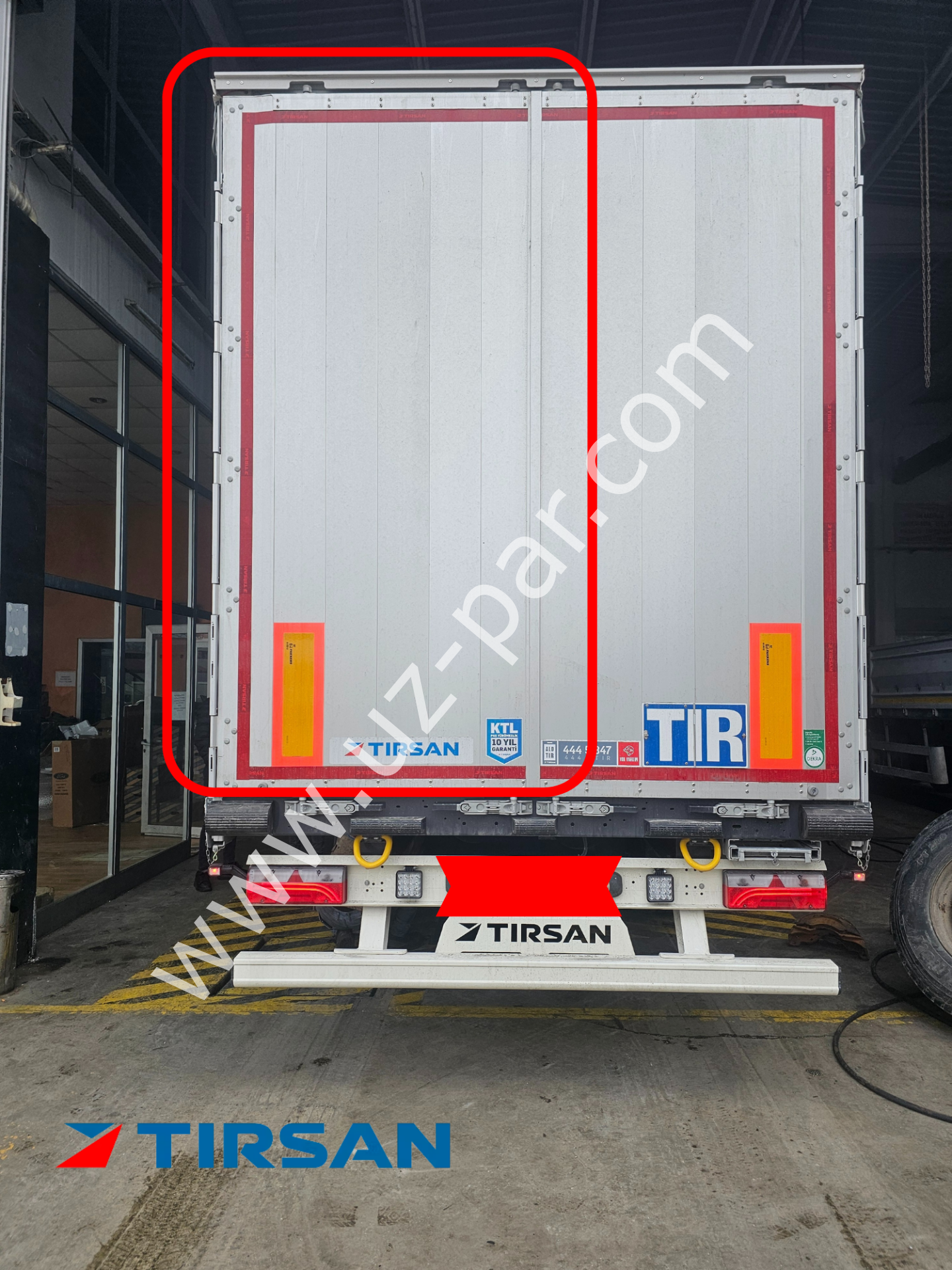 Arka kapı sol komple tırsan AK13646