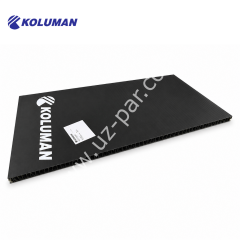 KOLUMAN Yazılı Antisprey Paspas Tozluk 40x72cm  KA008108