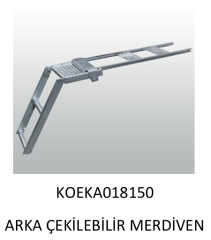 KOLUMAN ARKA ÇEKİLEBİLİR MERDİVEN KA018150