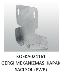 KOLUMAN PERDE GERDİRME MEKANİZMASI KAPAK SACI KA024161