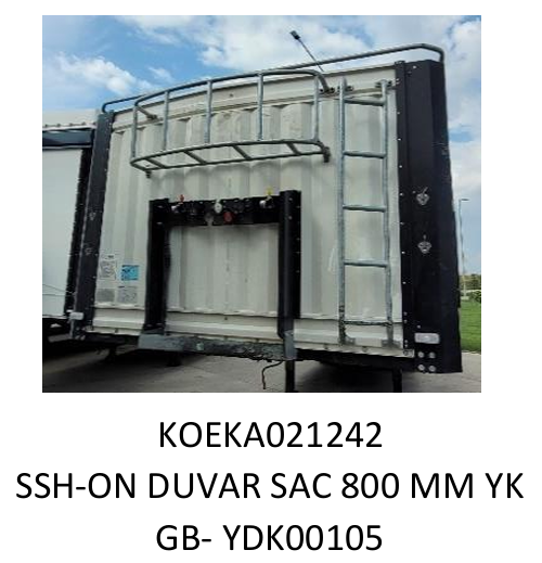 KOLUMAN ÖN DUVAR AÇIK KASA KA021242