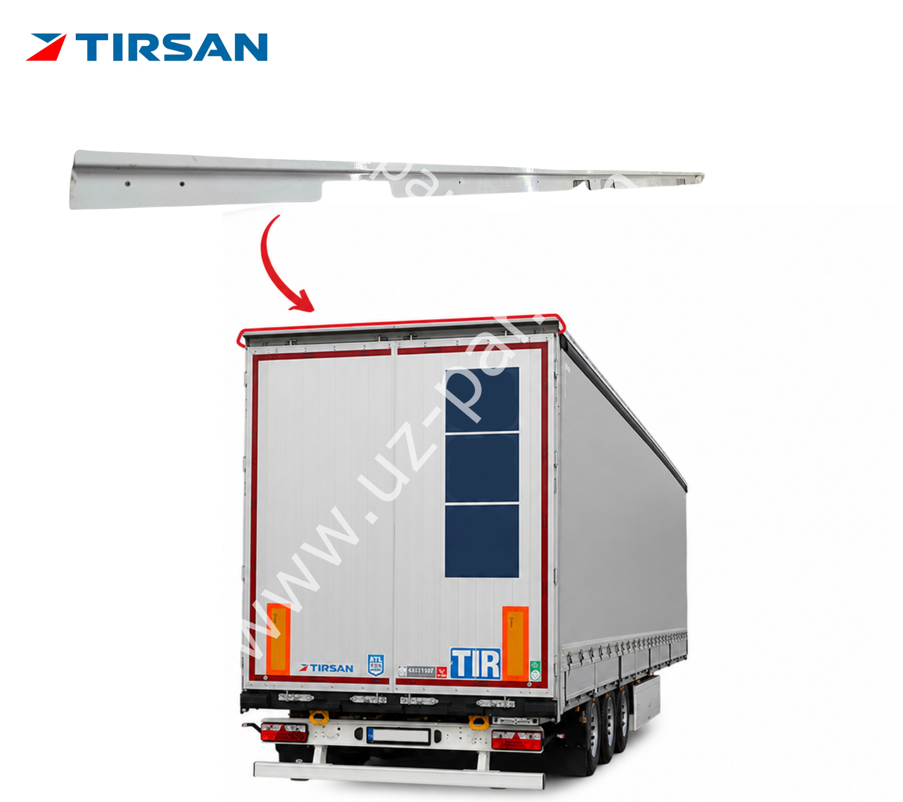 Tırsan yağmurluk sacı BK54085
