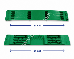 TIRSAN EDSCHA Dorse Kayar Çatı Plakası 57 cm lik (dikenli) CT00040 Çatı Makası , Çatı Atkısı