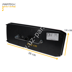 Aspöck ecoled III Stop lambası sol ledli 25-4123-017