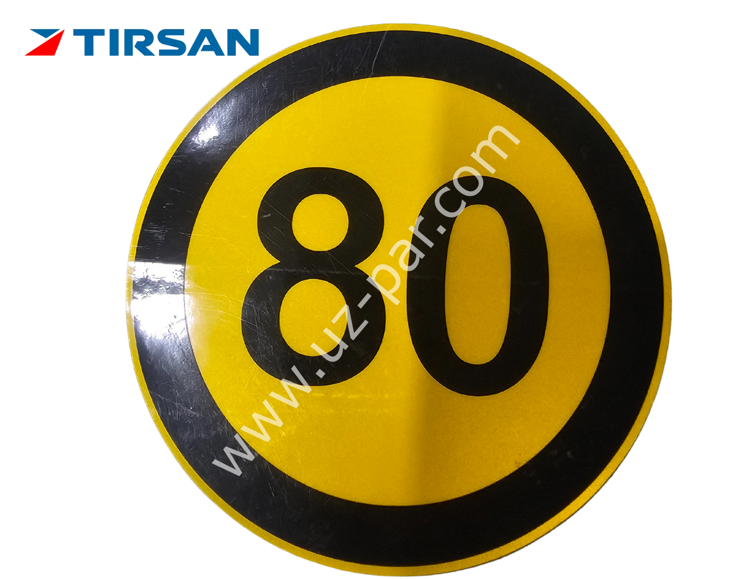 Tırsan 80 hız etiketi 16 cm ET00010
