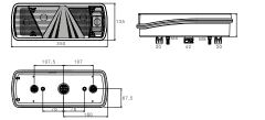 Aspöck ecopoint II stop lambası sol 25-2800-507