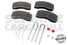 SCHMITZ VALUE PARTS SAF DİSK FREN BALATASI 29162 , 1522521 , 1519421, 1195232 03057008401 3057008400