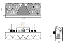 TIRSAN ASPÖCK Europoint II Stop Lambası Sağ  EL00075 , 25-6400-507