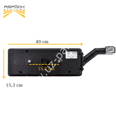 Tırsan Aspöck Europoint III Stop Lambası Sol Led Boynuzlu el00286