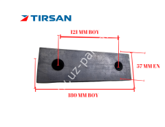 Tırsan rampa dayama takozu 180 mm RD00002