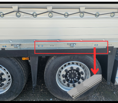 Schmıtz yan antisprey çamurluk profili 360 cm 711939, 1022947