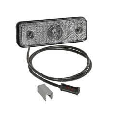 ASPÖCK Flatpoint I led Ön Pozisyon Lambası Beyaz 0,5 m düz soket 31-6604-017
