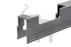 Schmıtz alüminyum kapak yan profil sağ eloksalli 62cm 1211007