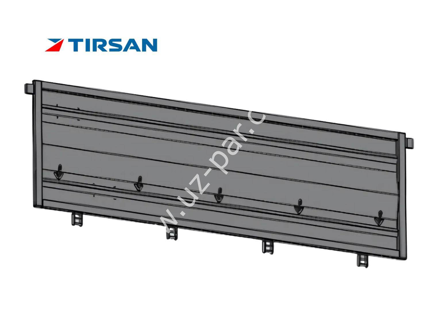 Tırsan saç kapak komple sağ ön 1. kapak yükseklik 76,5 cm KG00687