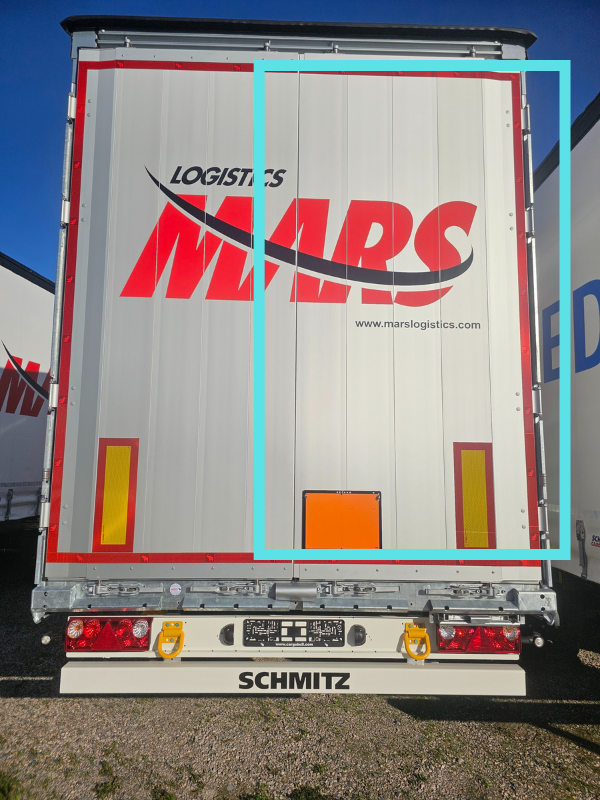 Schmıtz sağ arka kapı komple midilli 294 cm 1357104