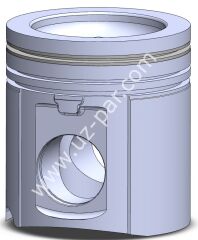 Piston Set 128.00mm 457 Euro 3 (euro 4-5 gömlekli, lastikli)  (std)	 A4570302437, A4570301837, A4570301337, A4570301137, A4570300737 MERCEDES-BENZ