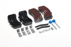 BPW Disk Fren Balatası YM TS2 4309 Pilot Dorse Orijinal 09.801.08.73.1 , 09.801.08.73.0