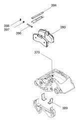 BPW Disk Fren Balatası Midi TSB 3709 ,09.801.08.37.0 , 0980108370