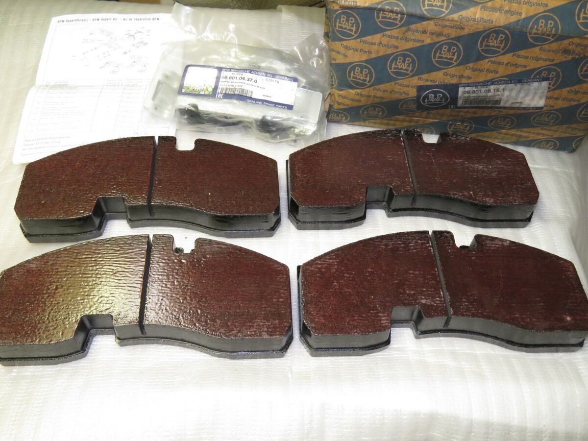 Bpw disk fren balatası 09.801.08.15.1 , 0980108151