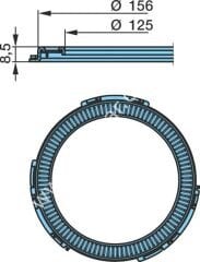 Bpw abs çemberi saçlı tip 2 adet , 03.310.08.51.0, 0331008510