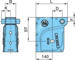 Bpw Air Eco Compact Makas Kulak 205 Mm 05.375.50.01.0