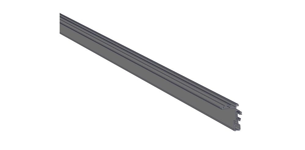 Tırsan alüminyum ray sol 162.5 luk  CT00073