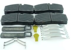 Saf disk fren balatası gigant serin krone haldex 03057009600 29195 550017646, 04057439600